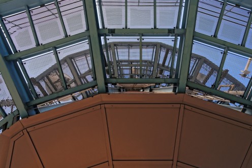 Les étages supérieurs de la tour du Gibloux